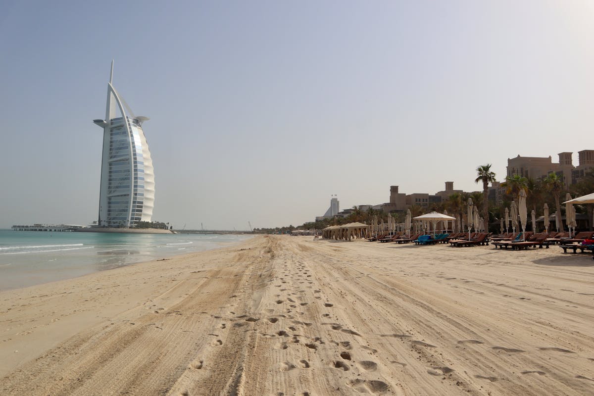 Jumeirah Beach and Burj Al Arab