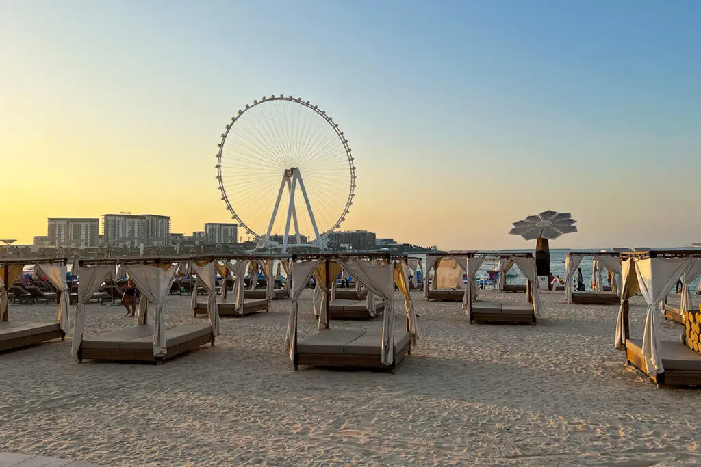 Budget beach days in Dubai